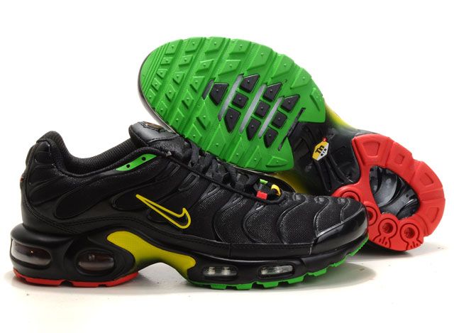 New Men\'S Nike Air Max Tn Black/Yellow